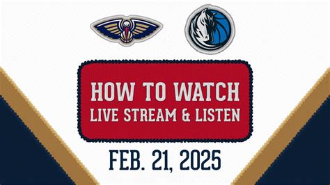 how to watch nba live|Mavericks vs. Pelicans: How to Watch, Live Stream, TV Channel, .